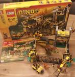 Lego Dino 5887 Verdedigingsbasis Dinosaurus T-Rex Raptor, Complete set, Ophalen of Verzenden, Lego, Zo goed als nieuw