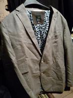 Mooie dikke Colbert Blazer jas Beige bruin ruit STONES 28 56, Kleding | Heren, Kostuums en Colberts, Stones, Verzenden, Beige