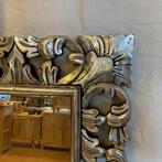 Barokspiegel - houten lijst - 80 x 60 cm - Bij TTM Wonen, Antiek en Kunst, Antiek | Spiegels, 50 tot 100 cm, Minder dan 100 cm