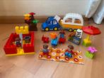 Duplo, vakantie set auto caravan bbq parasol zandbak boom, Kinderen en Baby's, Speelgoed | Duplo en Lego, Ophalen of Verzenden
