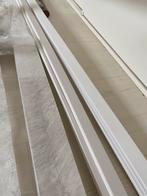 Architraven, deurlijsten. Wit gegegrond, Ophalen of Verzenden, Zo goed als nieuw, Mdf, 200 tot 250 cm
