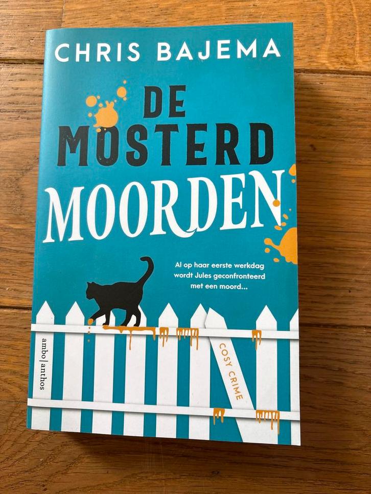 De Mosterdmoorden - Chris Bajema, Boeken, Detectives, Zo goed als nieuw, Ophalen of Verzenden
