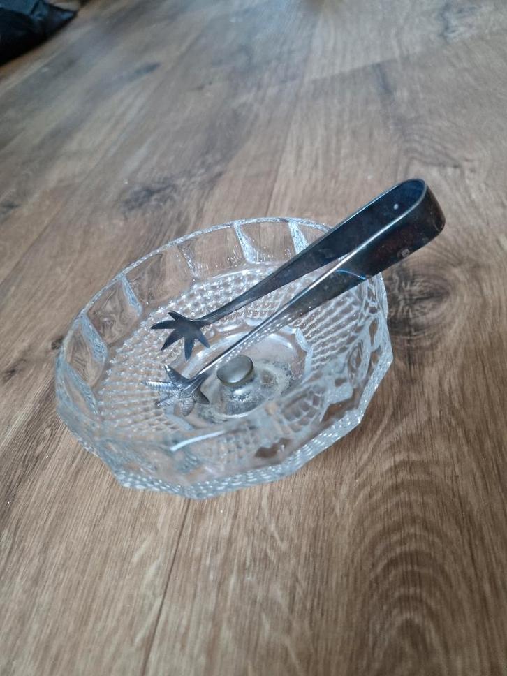 Antieke verzilverde suikertang, Antiek en Kunst, Antiek | Bestek, Ophalen of Verzenden