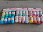 24 bolletjes van 10 gram Alison&Mae COTTON YARN, Hobby en Vrije tijd, Ophalen of Verzenden, Nieuw, Breien of Haken, Wol of Garen