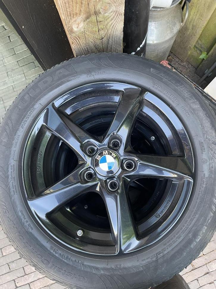 Brock Alloy RC30 7,0x16 5x120 ET34 velg voor BMW+winterband, Auto-onderdelen, Banden en Velgen, Velg(en), Winterbanden, 16 inch