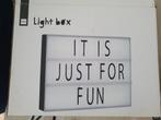 Alphabet Light Box HEMA, Ophalen of Verzenden, Zo goed als nieuw