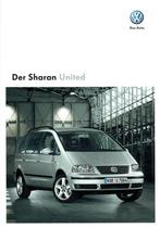 Folder Volkswagen Sharan United (2009), Gelezen, Volkswagen, Verzenden