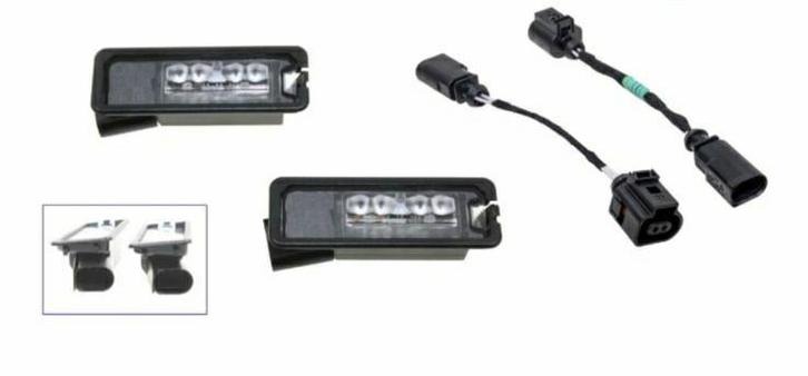 VW Golf Polo LED Kenteken Verlichting Origineel Nieuw, Auto-onderdelen, Verlichting, Volkswagen, Nieuw, Ophalen of Verzenden