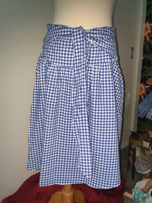 A9) boeren bont ruit rok maat S/M 36-38, Kleding | Dames, Rokken, Zo goed als nieuw, Maat 38/40 (M), Knielengte, Ophalen of Verzenden