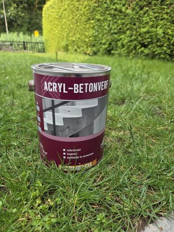 Acryl - Betonverf beschikbaar voor biedingen