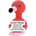 Gehaakte Flamingo - Positiviteit Cadeau, Ophalen of Verzenden, Nieuw, Knutselwerk