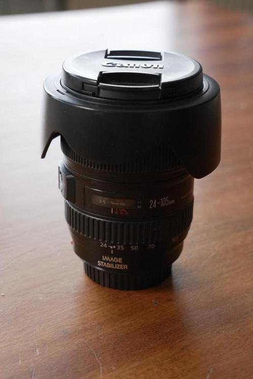 Canon EF 24-105mm f/4 L IS USM, Audio, Tv en Foto, Fotografie | Lenzen en Objectieven, Zo goed als nieuw, Standaardlens, Ophalen of Verzenden