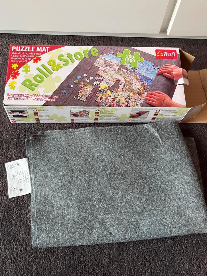 Trefl Roll & Store Puzzelmat - 500-1500 stukjes, Hobby en Vrije tijd, Denksport en Puzzels, Zo goed als nieuw, Overige typen, 500 t/m 1500 stukjes