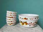 Arcopal France Appel Bloesem schalen set, Huis en Inrichting, Keuken | Servies, Gebruikt, Ophalen of Verzenden, Overige stijlen