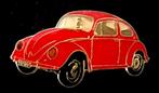 Volkswagen Kever pin- rood, Verzamelen, Speldjes, Pins en Buttons, Verzenden, Nieuw, Transport, Speldje of Pin