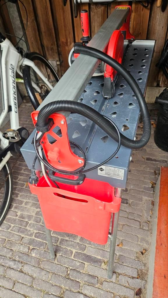 Rubi Tegelzaagmachine  du 200 EVO-850, Doe-het-zelf en Verbouw, Gereedschap | Zaagmachines, Zo goed als nieuw, Cirkelzaag, 600 tot 1200 watt