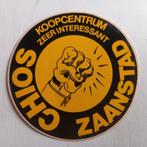 Oude sticker.  Koopcentrum CHIOS Zaanstad., Ophalen of Verzenden, Zo goed als nieuw, Overige typen