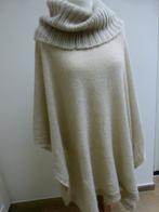 Poncho, omslag trui kol creme beige Style Benetton XL XXL, Benetton, Beige, Trui of Vest, Ophalen of Verzenden