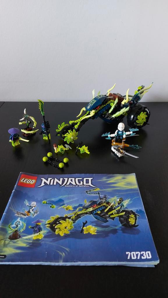 LEGO Ninjago 70730 Chain Cycle Ambush, Kinderen en Baby's, Speelgoed | Duplo en Lego, Zo goed als nieuw, Ophalen of Verzenden