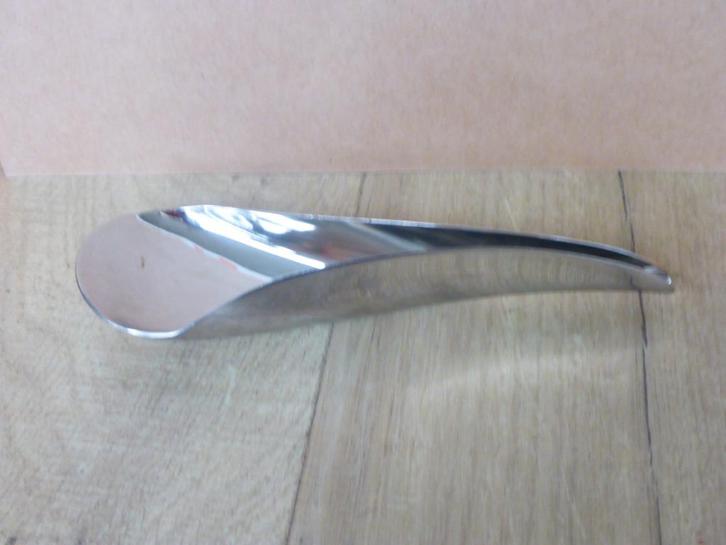 Alessi teo theezakjeshouder rvs met de alessi theezakjeshou, Huis en Inrichting, Keuken | Servies, Zo goed als nieuw, Overige typen