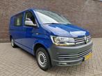 VW Transporter 2.0 TDI L1H2 dubbel cabine euro6 APK 08-2026, Auto's, Bestelauto's, Voorwielaandrijving, Stof, Gebruikt, 4 cilinders