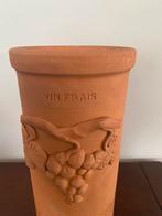 Wijnkoeler terracotta uit Frankrijk, Huis en Inrichting, Ophalen of Verzenden, Zo goed als nieuw, Minder dan 50 cm