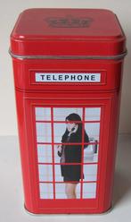 blik in de vorm van een Engelse telefooncel, Verzamelen, Blikken, Ophalen of Verzenden, Zo goed als nieuw, Overige, Overige merken