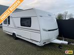 Fendt Tendenza 560 SG Mover/Thule luifel, Caravans en Kamperen, Caravans, Rondzit, Schokbreker, Bedrijf, Overige typen