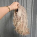 Haartopper 100% echt haar blond, Sieraden, Tassen en Uiterlijk, Uiterlijk | Haarverzorging, Ophalen of Verzenden, Zo goed als nieuw