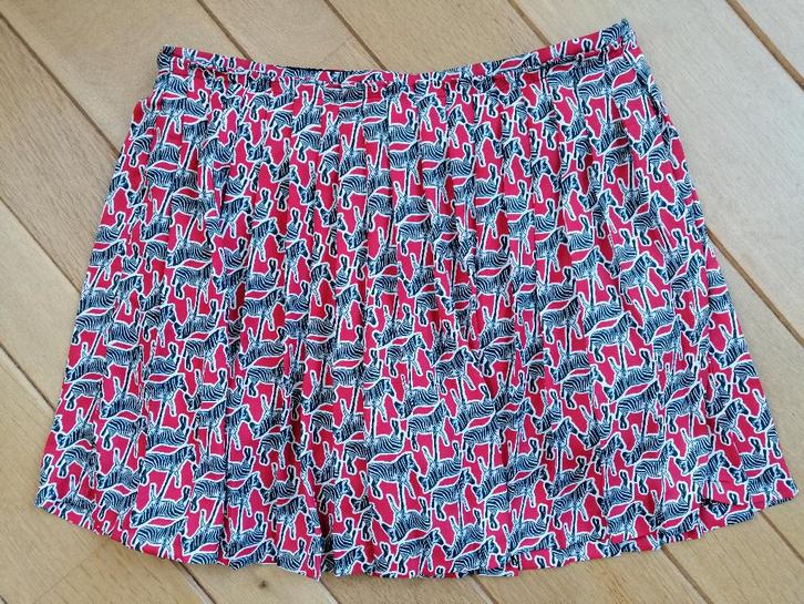 ZARA Woman rok rood met zebra's maat M - nieuw -, Kleding | Dames, Rokken, Nieuw, Maat 38/40 (M), Rood, Boven de knie, Ophalen of Verzenden