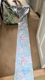 2x 342x125cm Pastel roze en groen: gordijnen voor weinig!, Huis en Inrichting, Ophalen, Gebruikt, 100 tot 150 cm, 200 cm of meer