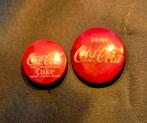 Vintage Coca-Cola buttons, Ophalen of Verzenden, Gebruikt, Merk, Button