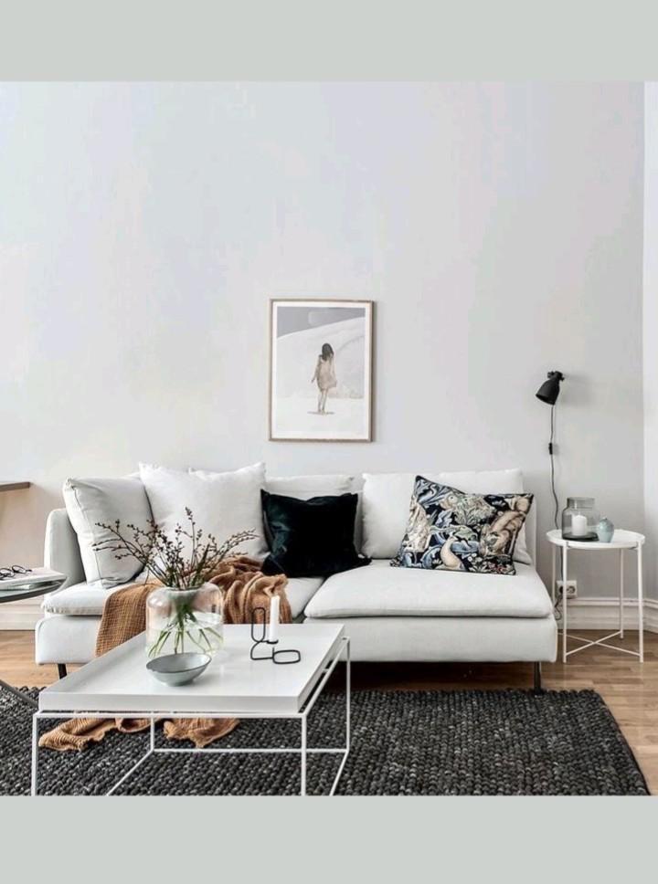 Söderhamn ikea bank Finnsta wit, Huis en Inrichting, Banken | Complete zithoeken, Zo goed als nieuw, Ophalen of Verzenden