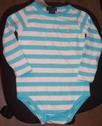 Ralph Lauren romper lange mouw blauw/wit maat 74 *NIEUW*, Kinderen en Baby's, Babykleding | Maat 74, Nieuw, Ophalen of Verzenden