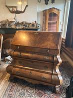 Antiek buikkast secretaire donker hout, Huis en Inrichting, Kasten | Secretaires, Ophalen, Gebruikt, Antiek