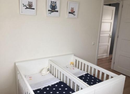 Interbaby Tweeling babykamer, Kinderen en Baby's, Kinderkamer | Complete kinderkamers, Zo goed als nieuw, Jongetje of Meisje, Ophalen of Verzenden