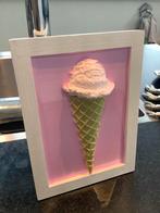 Handmade 3D Icecream walldecoration, Antiek en Kunst, Verzenden