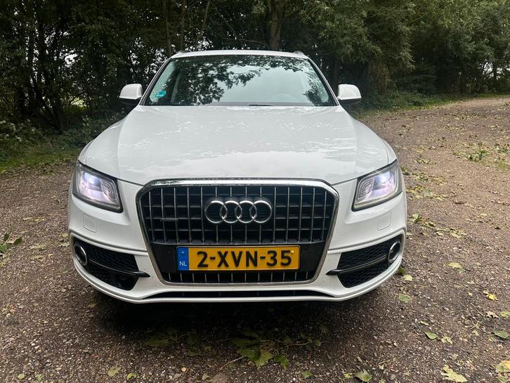 Audi Q5 3.0 Tfsi Quattro 2014 Wit! Nu in prijs verlaagd!, Auto's, Audi, Particulier, Achteruitrijcamera, Adaptive Cruise Control
