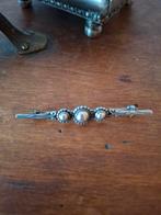 Vintage zilveren broche, Sieraden, Tassen en Uiterlijk, Broches, 4 tot 7 cm, Ophalen of Verzenden, Zo goed als nieuw, Zilver