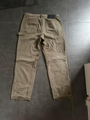 Zara Carpenter Jeans Green EU 44 beschikbaar voor biedingen