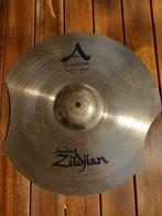 Zildjian A-Custom 17" Reso Crash met reparaties, Ophalen of Verzenden, Gebruikt, Drums of Percussie