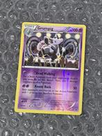 Reverse Rare Grumpig 31/124 XY Fates Collide Pokemon Kaart!, Ophalen of Verzenden, Zo goed als nieuw, Losse kaart, Foil
