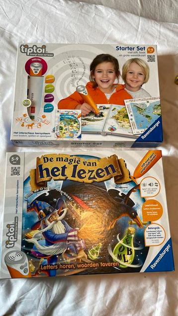 Tiptoi spellen 2stuks (excl pen) beschikbaar voor biedingen