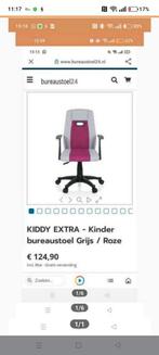 Kinder Bureaustoel komt van bureaustoel24 vandaan, Ophalen, Ergonomisch, Grijs, Bureaustoel