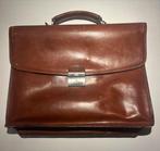 Tony Perotti Leren Aktetas Cognac - in Zeer Gave Staat!, Overige merken, Bruin, Ophalen of Verzenden, Zo goed als nieuw