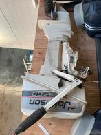 Johnson Buitenboordmotor 6 pk wit, Ophalen, Zo goed als nieuw, Motor en Techniek, Zeilboot of Motorboot
