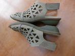 Ladysko Intersko instapper sandalette maat 39, Ladysko, Beige, Zo goed als nieuw, Sandalen of Muiltjes