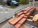 Hardhout. Padouk planken. Mes groef. Verschillende lengtes., Doe-het-zelf en Verbouw, Hout en Planken, Ophalen, Gebruikt, Minder dan 25 mm