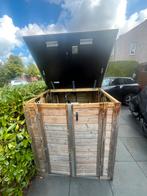 Houten Fietsenberging, Ophalen of Verzenden, Gebruikt, Hout, Fietsenberging