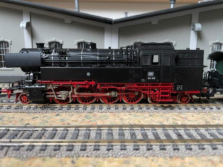Fleischmann VSM 65 018, Hobby en Vrije tijd, Modeltreinen | H0, Zo goed als nieuw, Locomotief, Gelijkstroom, Fleischmann, Analoog